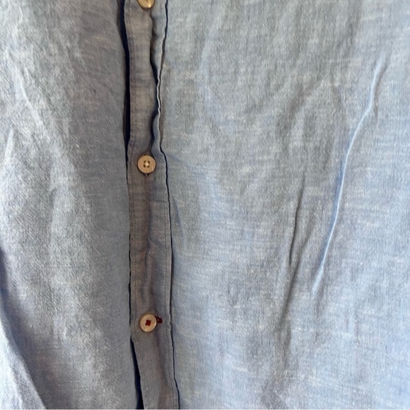 Hudson North Cotton Linen Blend Button Up - Picture 3 of 7